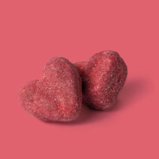 The Mallows - Raspberry hearts